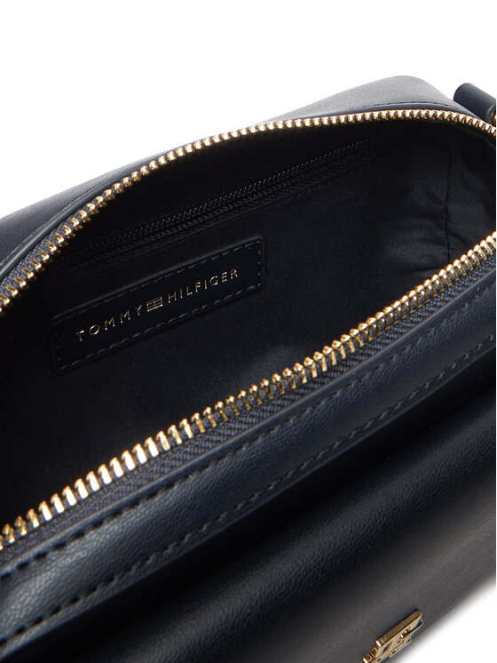 Tommy Hilfiger Tommy Hilfiger Ročna torba Th Icon AW0AW17680 Mornarsko modra