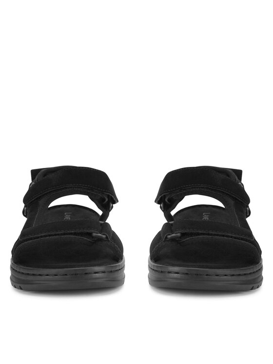 Lanetti Lanetti Sandalen TEREK-07 MBS Schwarz