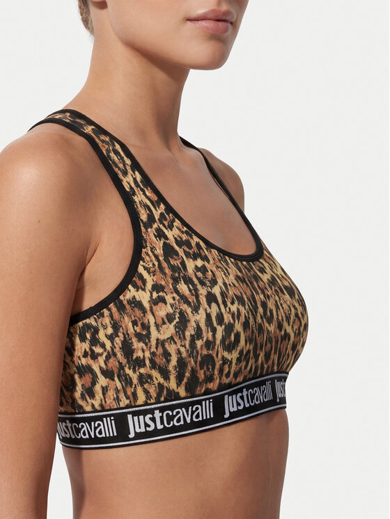 Just Cavalli Just Cavalli Бюстгальтер-топ 80PAJU02 CJUT3 Бежевий