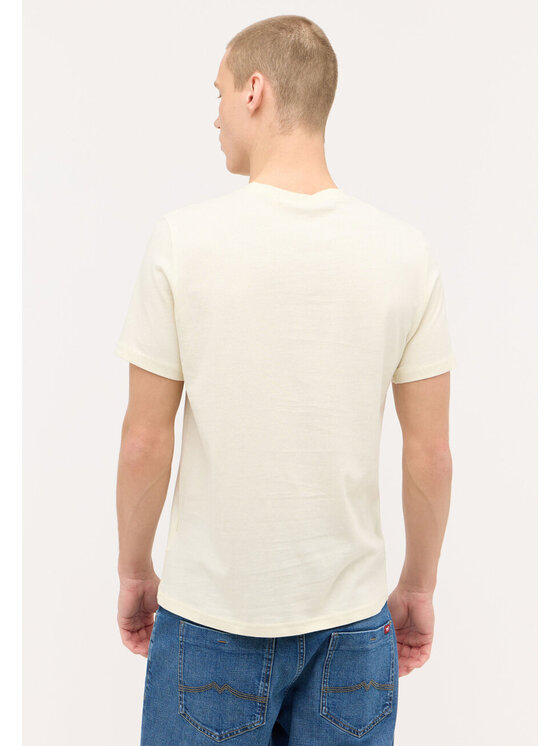 Mustang Mustang T-shirt AUSTIN Beige Regular Fit