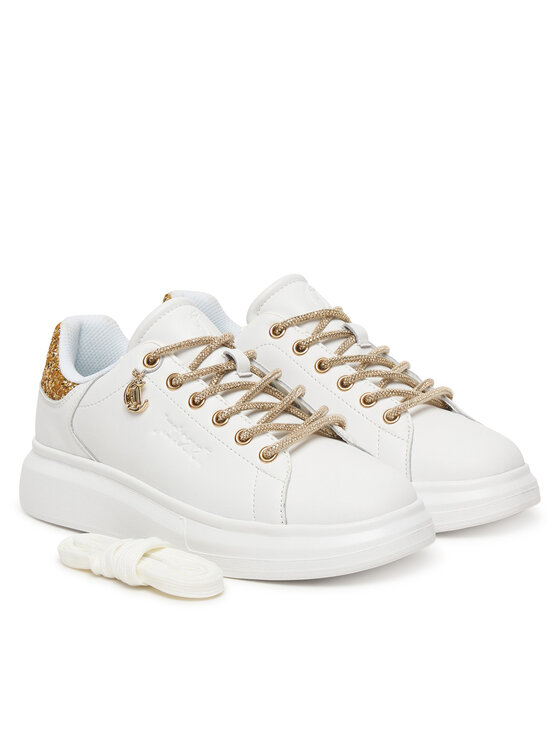 Just Cavalli Just Cavalli Sneakersy 80RA3SB1 ZPC03 Biela