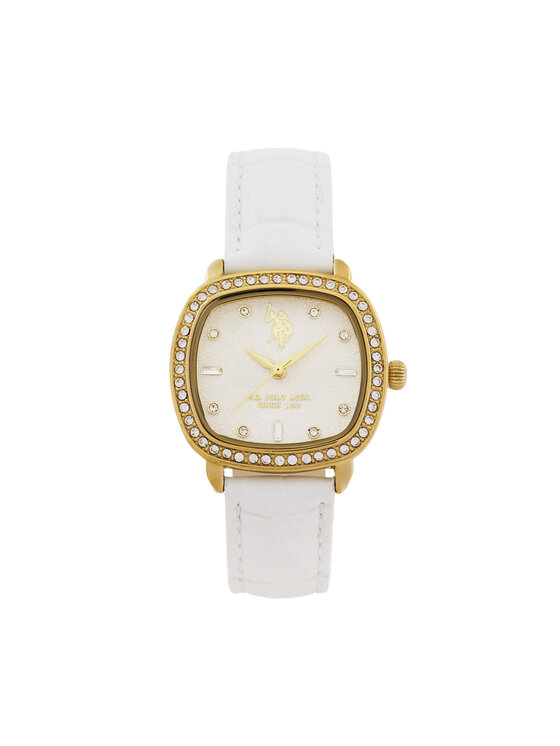 U.S. Polo Assn. U.S. Polo Assn. Часовник Mirabelle USP8490WH Бял