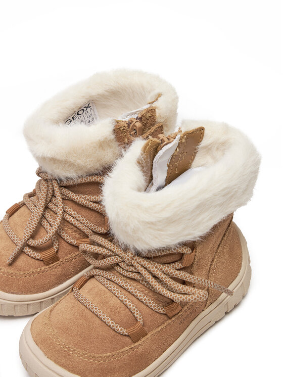 Geox Geox Zimski škornji B Omar Girl Wpf B462LA 00022 C6627 M Rjava