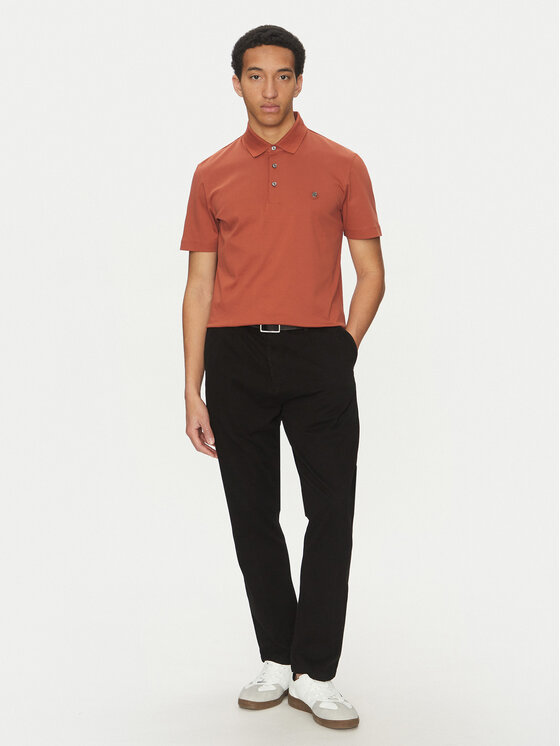 BOSS BOSS Polo majica C-Parris 01 50520297 Oranžna Regular Fit