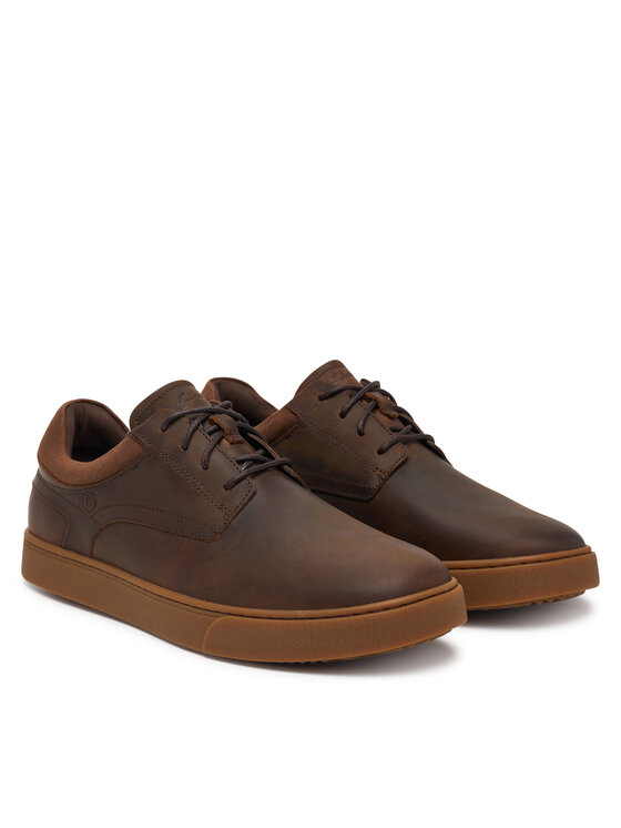 Clarks Clarks Сникърси Lydford Lo 26320143 Кафяв