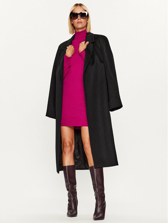 Morgan Morgan Strickkleid 232-RMCLAP Rosa Slim Fit