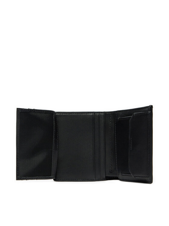 Calvin Klein Calvin Klein Portafoglio Metal Ck Trifold 6Cc W/Coin K50K512290 Nero