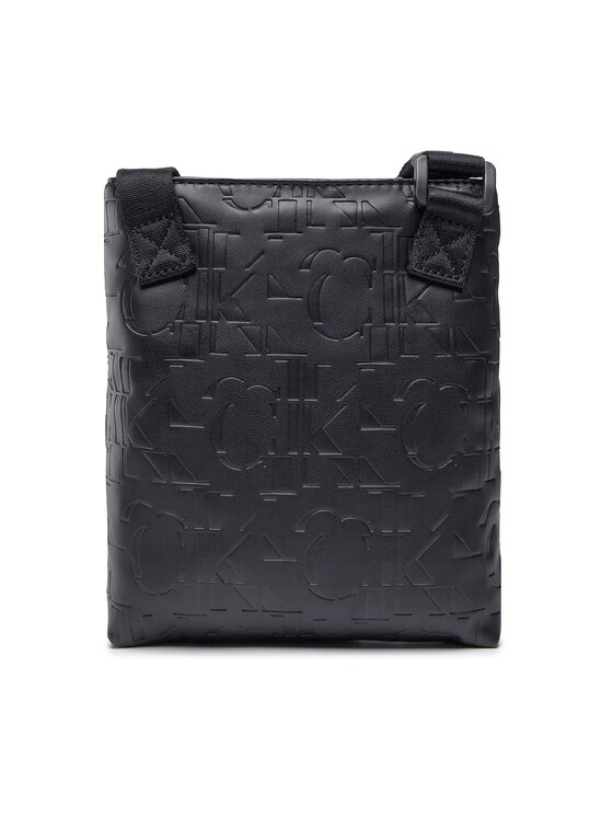 Calvin Klein Jeans Calvin Klein Jeans Crossover torbica Monogram Soft Flatpack18 Aop K50K509362 Crna