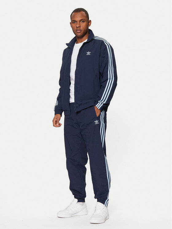 adidas adidas Pantaloni da tuta adicolor Firebird JP1249 Blu scuro Regular Fit