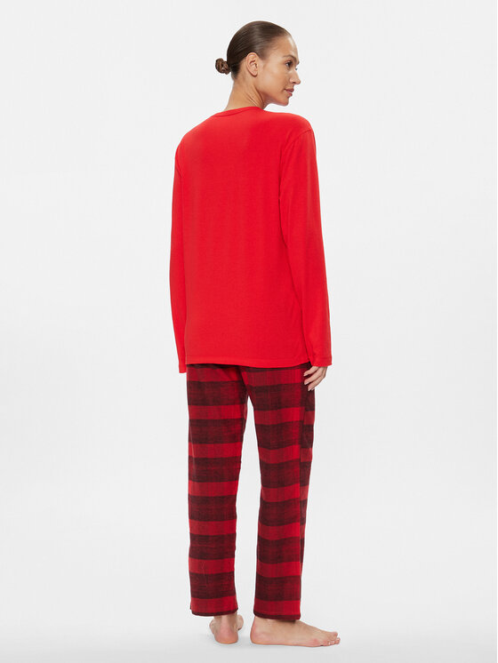 Calvin Klein Underwear Calvin Klein Underwear Pyjama 000QS7036E Rot Relaxed Fit