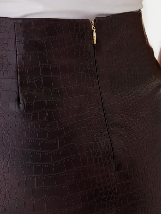 JOOP! JOOP! Пола от имитация на кожа 58 253S58Saron 30048904 Кафяв Regular Fit