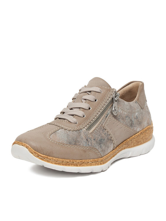 Rieker Rieker Halbschuhe N4221-90 Beige