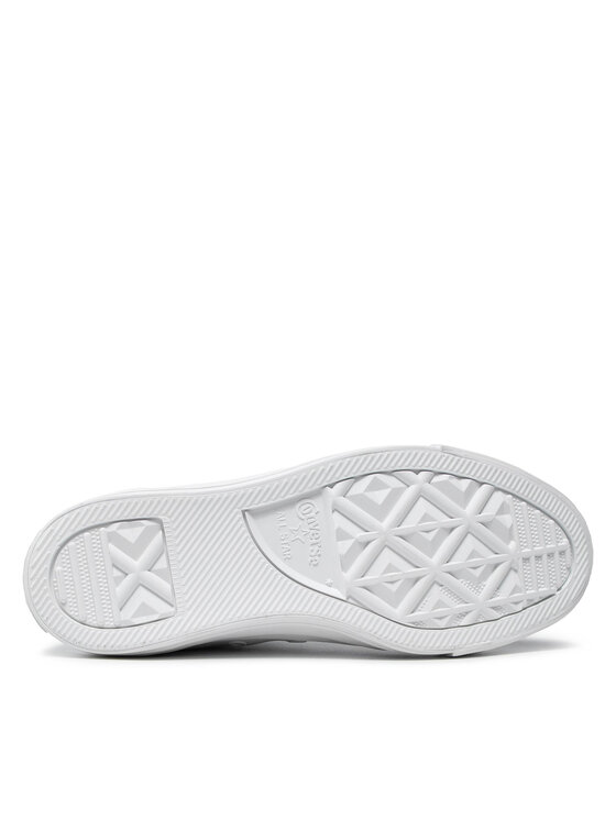 Converse Converse Кецове Ct A/S Lthr Hi 1T406 Бял