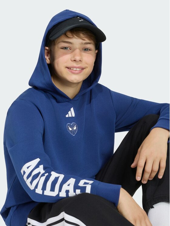 adidas adidas Bluza 169408 Niebieski Loose Fit