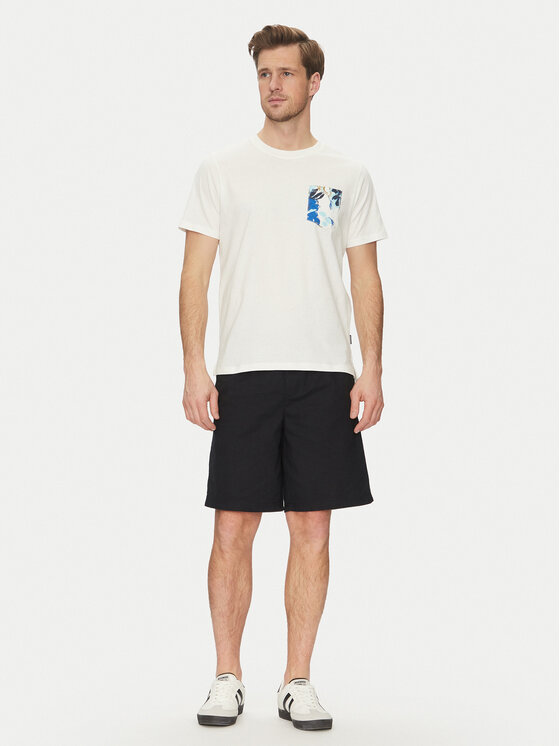 Blend Blend T-Shirt 20718297 Biały Regular Fit