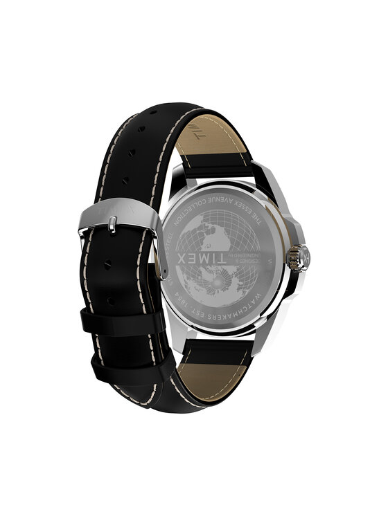 Timex Timex Часовник Essex TW2Y20600 Черен