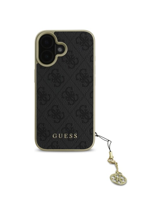Guess Guess Etui na telefon iPhone 16 Czarny