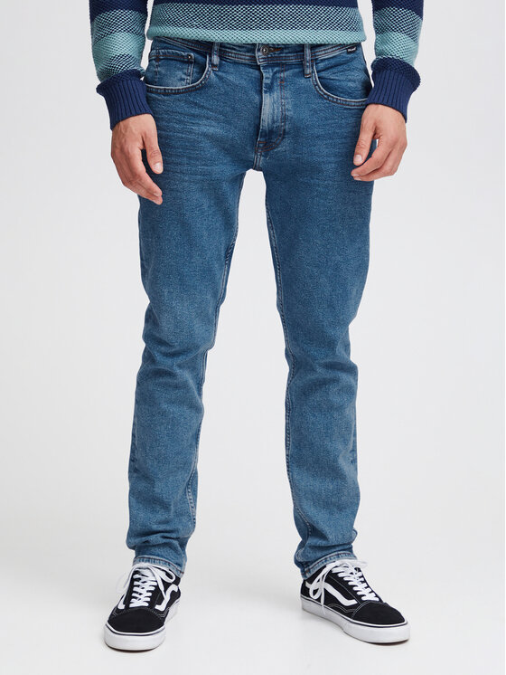 Blend Džínsy 20715710 Modrá Slim Fit