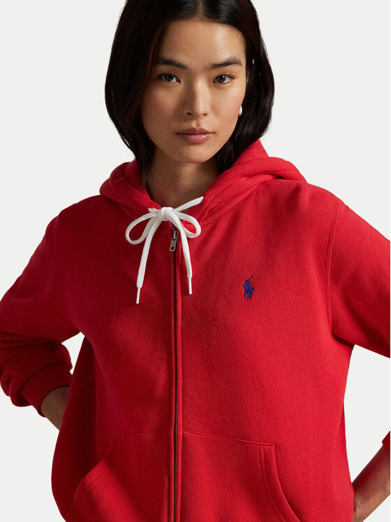 Polo Ralph Lauren Polo Ralph Lauren Mikina 211971699005 Červená Relaxed Fit