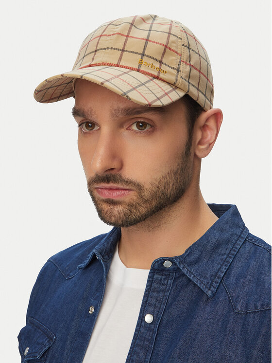 Barbour Barbour Šiltovka Mackworth LHA0618BE52 Svetlo béžová