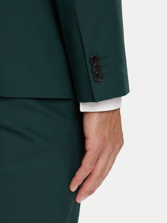 HUGO HUGO Kostiumas Arti-Hesten253X 50544524 Žalia Extra Slim Fit
