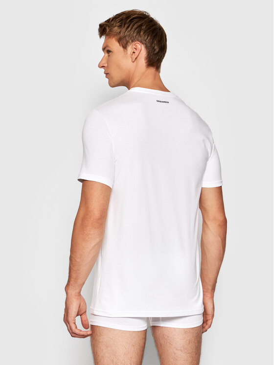 Dsquared2 Underwear T-shirt DCM200030 Bianco Regular Fit