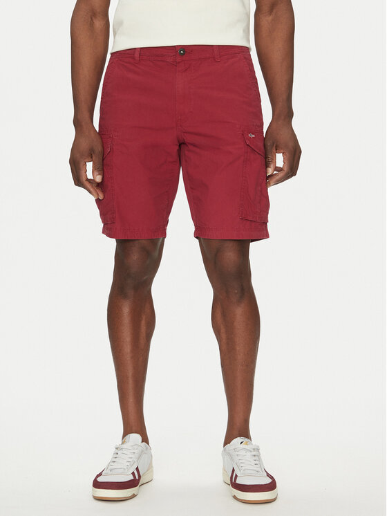 Napapijri Napapijri Stoffshorts Noto 2.0 NP0A4HOQ Rot Regular Fit