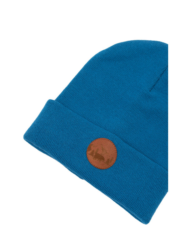 Kabak Kabak Czapka klasyczna beanie Niebieski