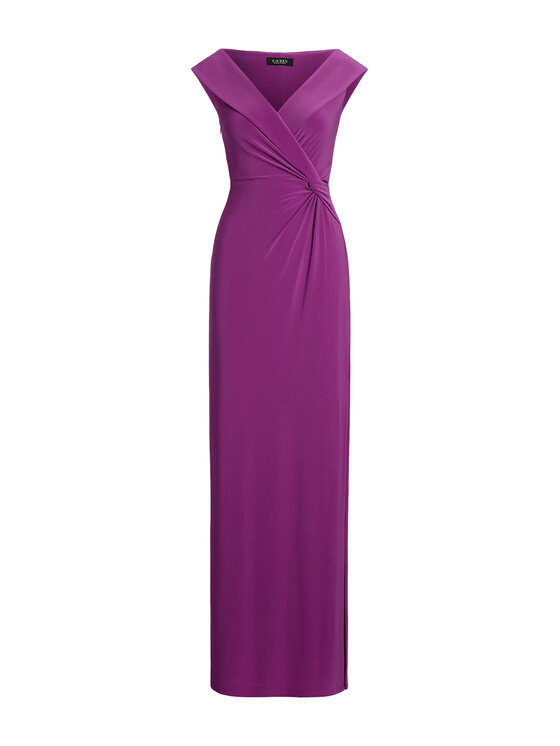 LAUREN RALPH LAUREN LAUREN RALPH LAUREN Večerní šaty 253863940025 Fialová Slim Fit