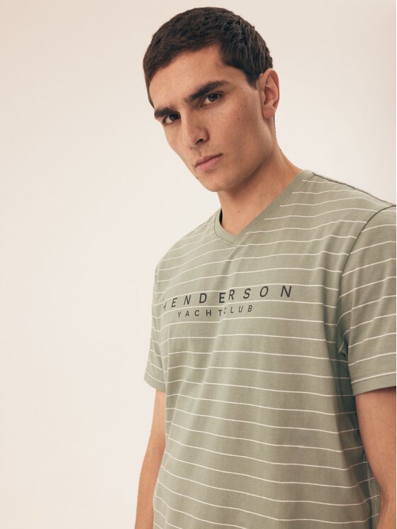 Henderson Henderson Pyžamo 42635 Zelená Regular Fit