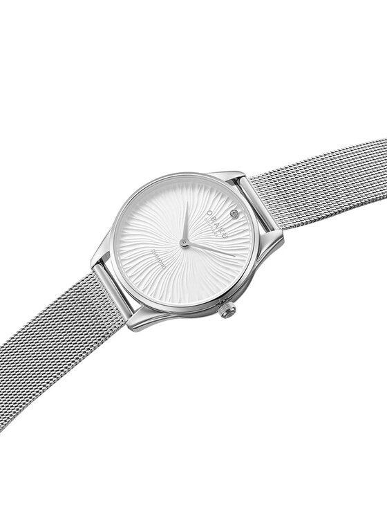 Obaku Obaku Zegarek V297LXCIMC Srebrny