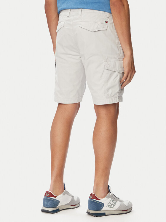 Napapijri Napapijri Kratke hlače N-Deline NP0A4HOT Krem Regular Fit