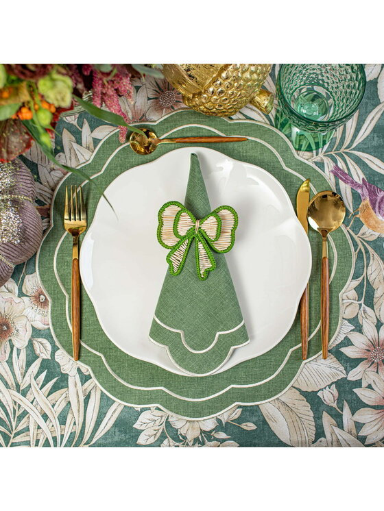 Roseberry Home Roseberry Home Obrus Emerald Zielony