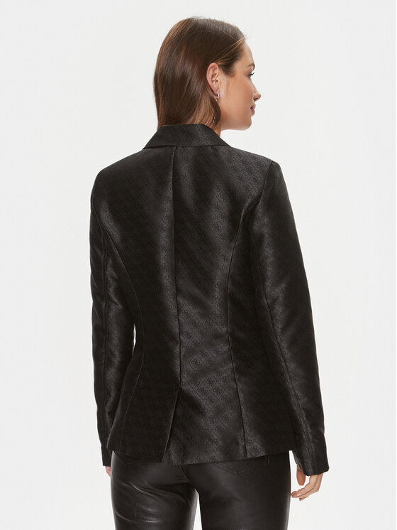 Guess Guess Švarkas Diletta W4RN57 WFIR2 Juoda Regular Fit