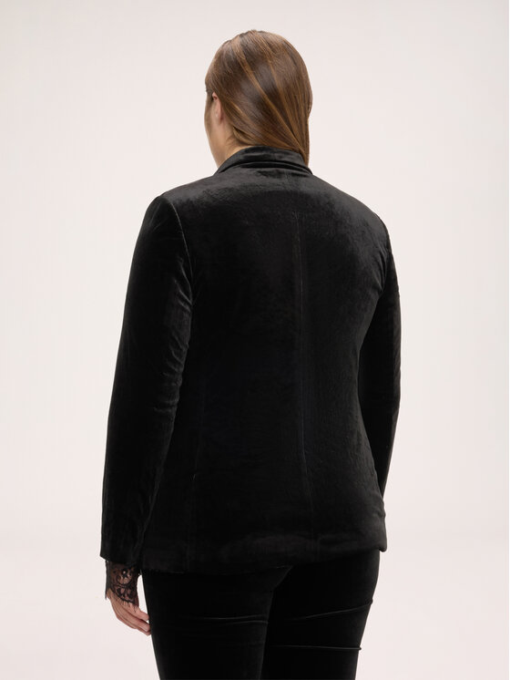 Fiorella Rubino Fiorella Rubino Marynarka Q076T000330N033 Czarny Regular Fit