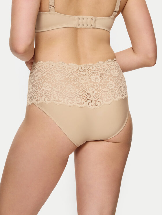 Triumph Triumph Klasične spodnje hlačke z visokim pasom Amourette 10210675 Bež