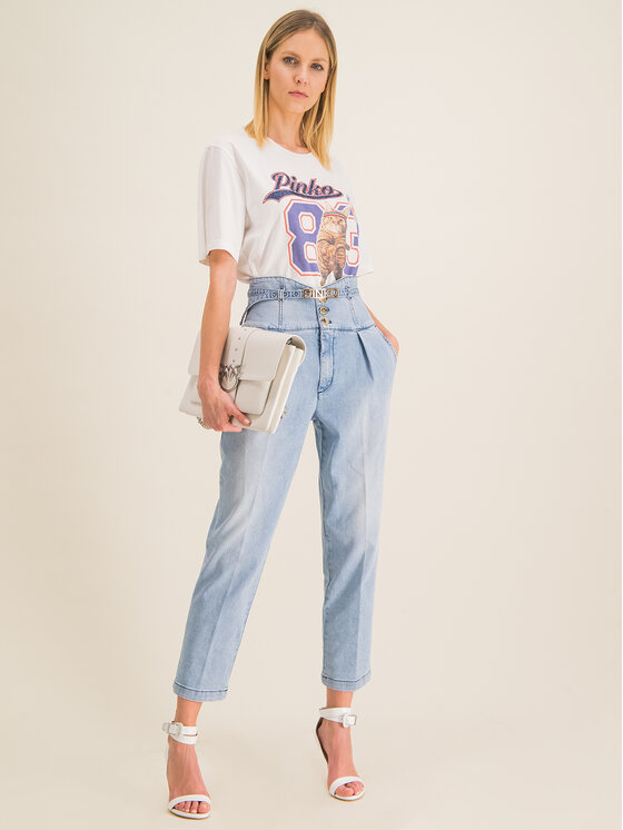 PINKO Pinko Футболка LUCIA HEFFERNAN Marquise PE 20 PHEFF 1N12L1 Y68E Білий Regular Fit