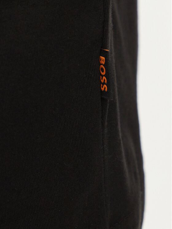 BOSS Boss T-shirt Te_Sea_Horse 50515626 Crna Regular Fit