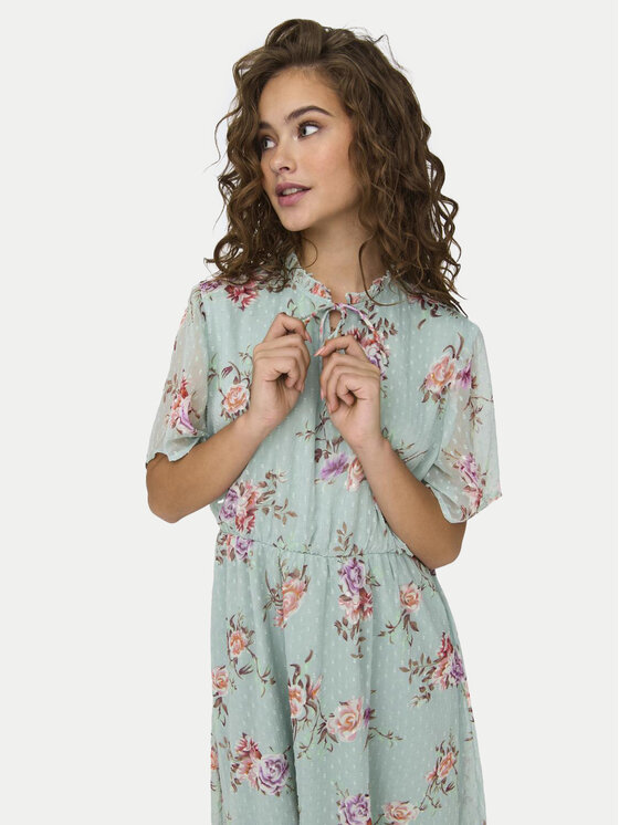 ONLY ONLY Každodenní šaty Aida 15319705 Modrá Regular Fit