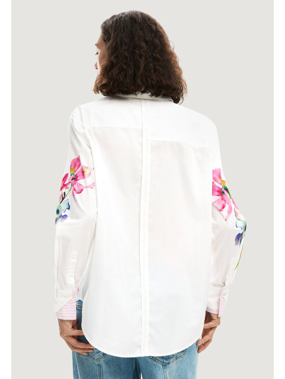 Desigual Desigual Camicia CAM_COLLEGE Bianco Casual Fit