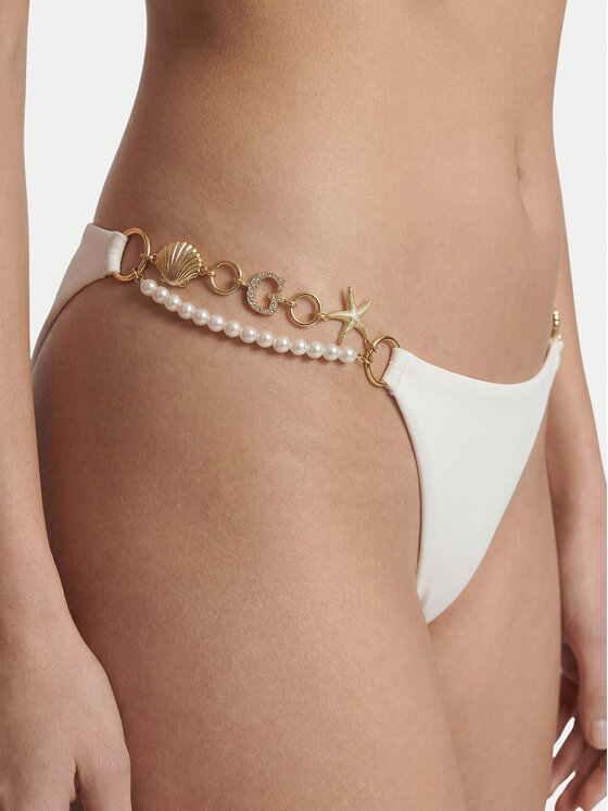 Guess Guess Dół od bikini E6GO00 KF412 Biały