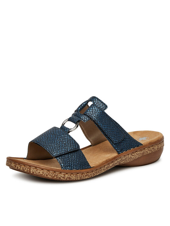 Rieker Rieker Şlapi 628P9-14 Bleumarin