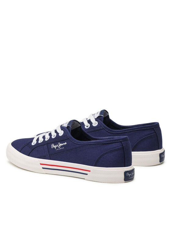 Pepe Jeans Pepe Jeans Tenisówki Brady W Basic PLS31287 Granatowy