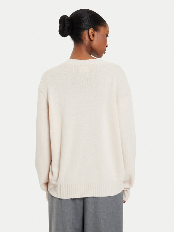 Kontatto Kontatto Pullover 3M0177 Écru Regular Fit