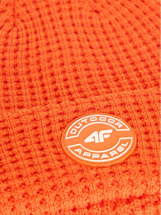 4F 4F Czapka MIDSHOP ACCESSORIES Pomarańczowy