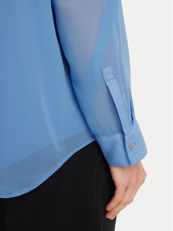 Calvin Klein Calvin Klein Košeľa LV044B902G Modrá Regular Fit