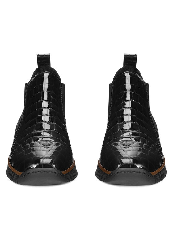 Rieker Rieker Klassische Stiefeletten 53794-01 Schwarz