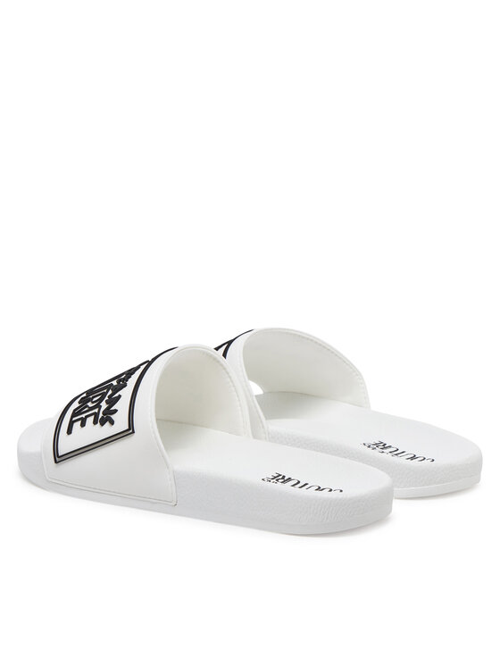 Versace Jeans Couture Versace Jeans Couture Şlapi 78YA3SQ3 Alb