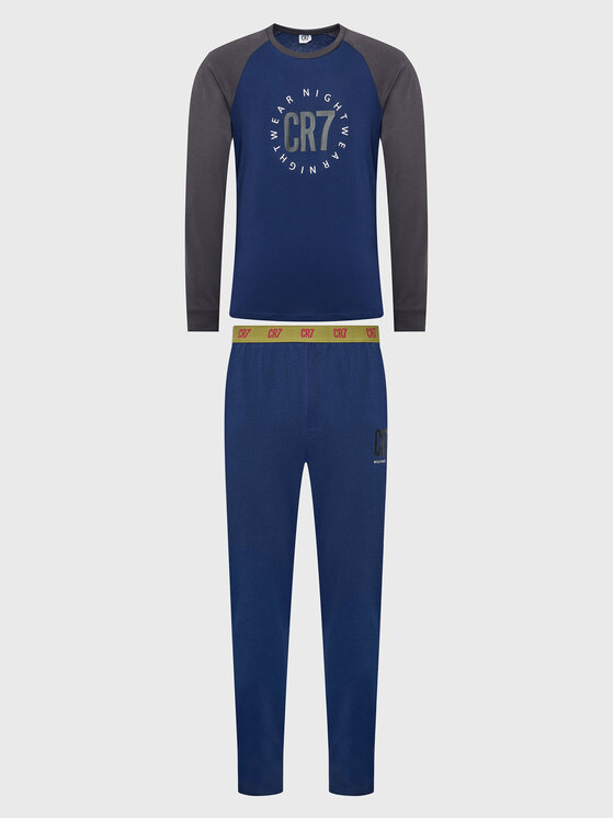Cristiano Ronaldo CR7 Pižama 8730-42-4900 Mornarsko modra Regular Fit