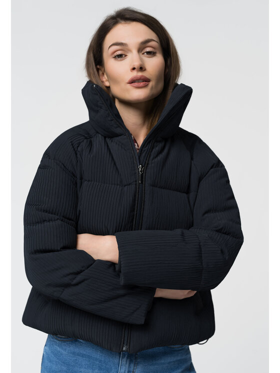 Volcano Volcano Kurtka zimowa J-LUMIRA Granatowy Regular Fit